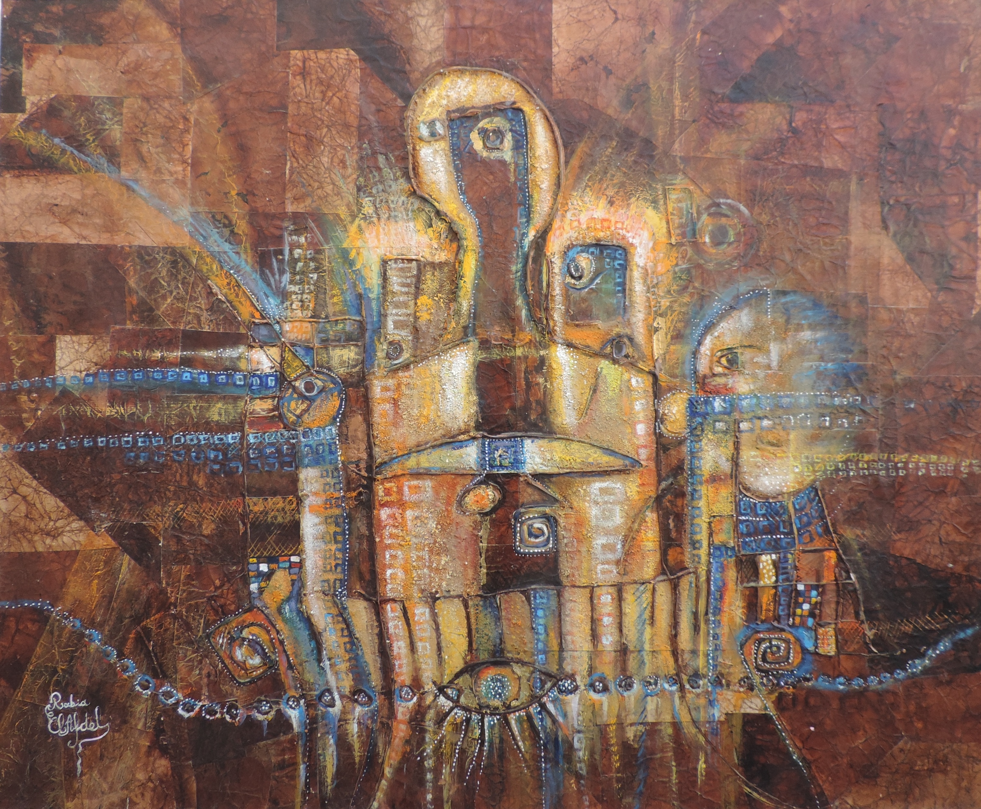 Œuvre de Rabia Elafdel